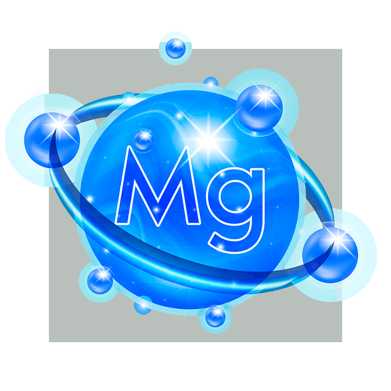image of sphere with symbol for Magnesium