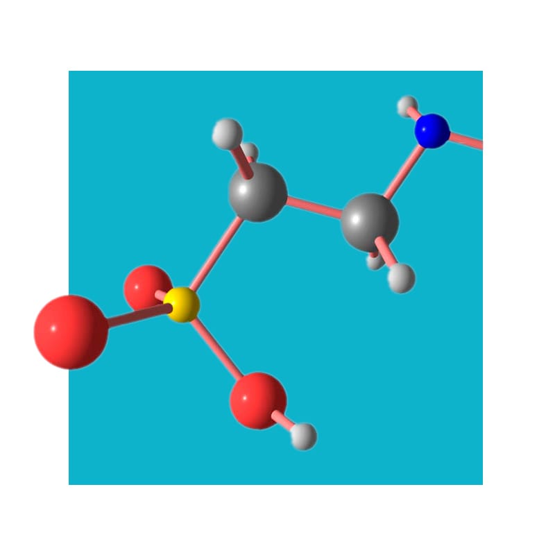 image of molecular structure of taurine