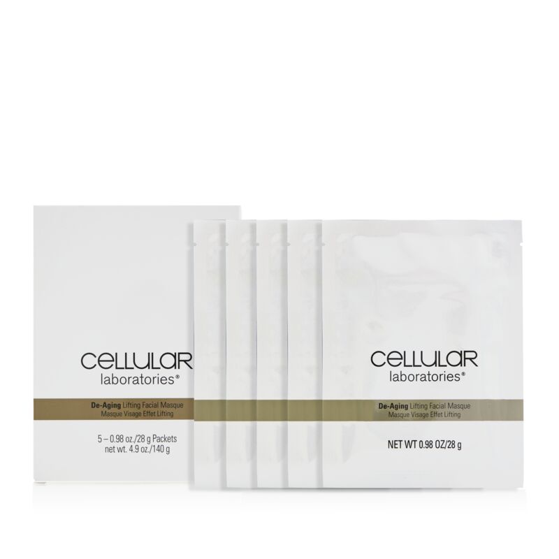 Cellular Laboratories® De-Aging Lifting Facial Masque - 5 Packets (28 g Each)