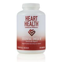 Heart Health™ Essential Omega III Fish Oil with Vitamin E