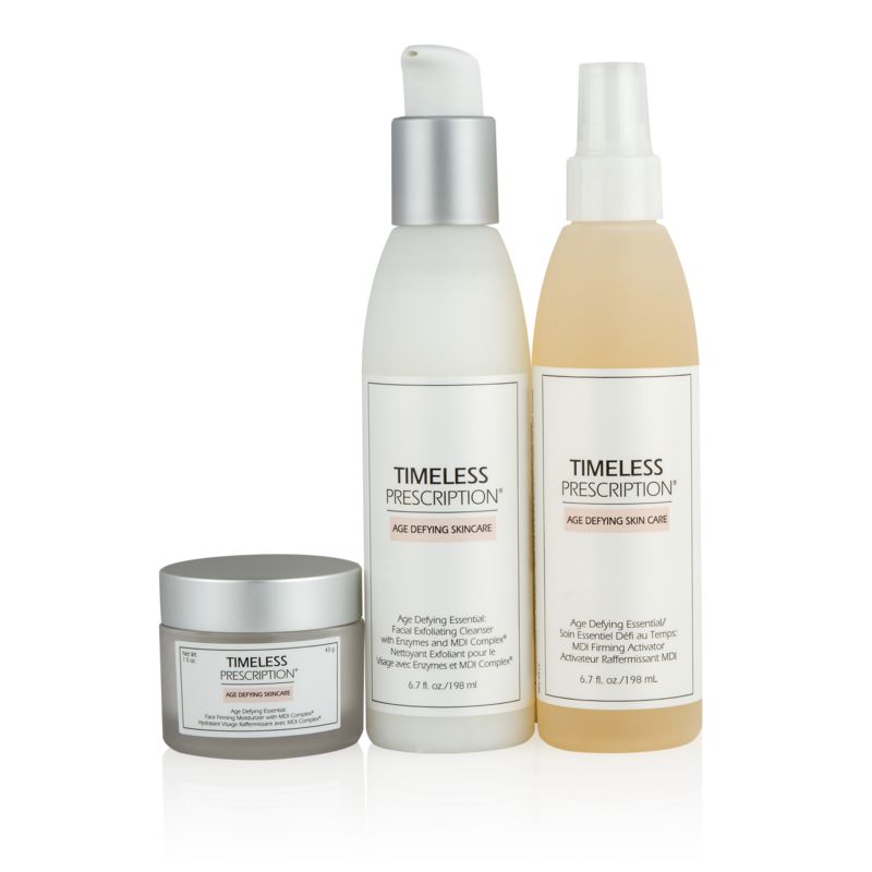 Timeless Prescription® Skincare Value Kit - Includes Facial Exfoliating Cleanser, MDI Firming Activator, and Firming Moisturizer