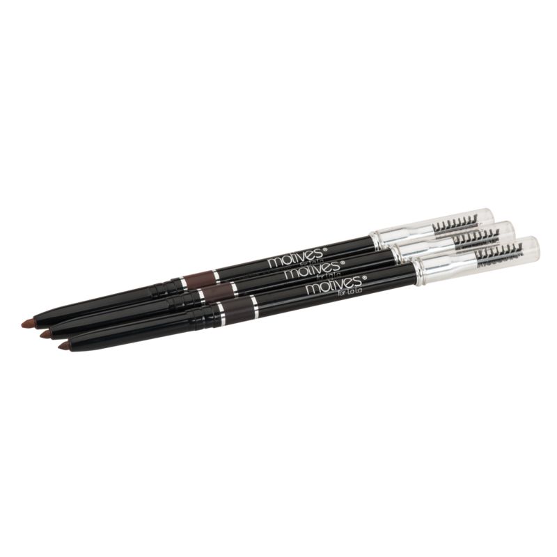Motives® for La La Mineral Waterproof Eyebrow Pencil - Auburn