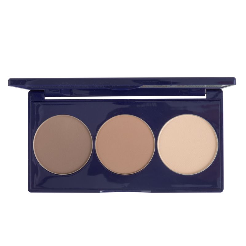 Motives® 3-in-1 Contour, Bronze and Highlight Kit - Includes 3 Powders to Contour, Bronze and Highlight. and 1 Tutorial