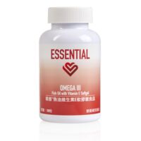 Essential Omega III Fish Oil with Vitamin E Softgel