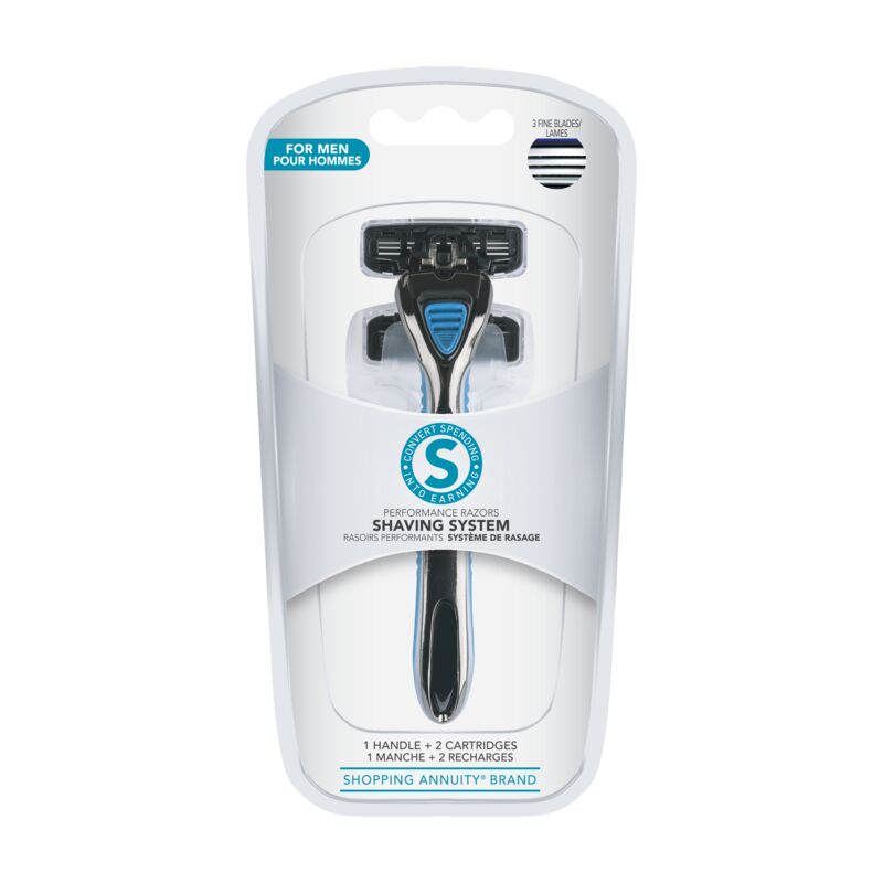 Shopping Annuity® Brand Performance Razors Shaving System for Men