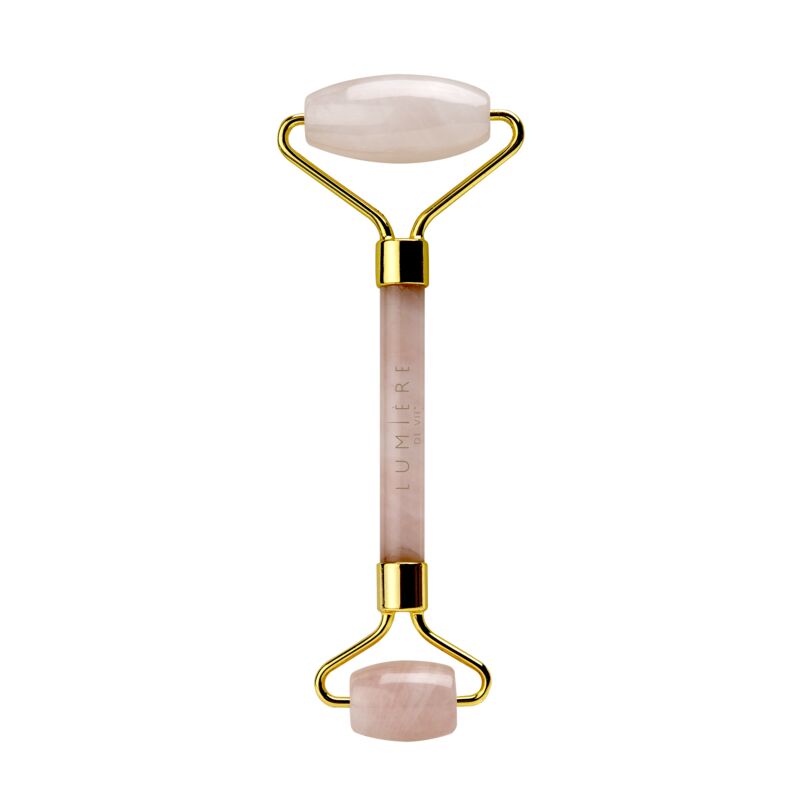 Lumière de Vie® Rose Quartz Roller - Includes one roller