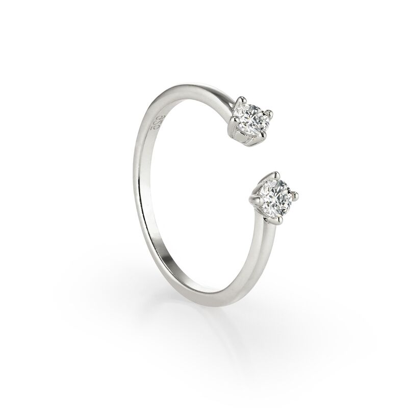 NICOLE - Double Solitaire Ring
