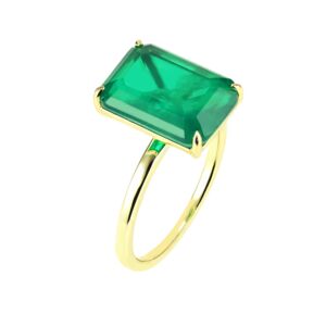 SAGE – Emerald Cut Ring