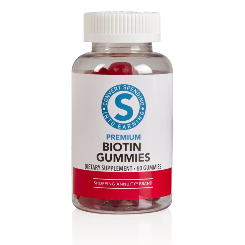 Shopping Annuity® Brand Premium Biotin Gummies
