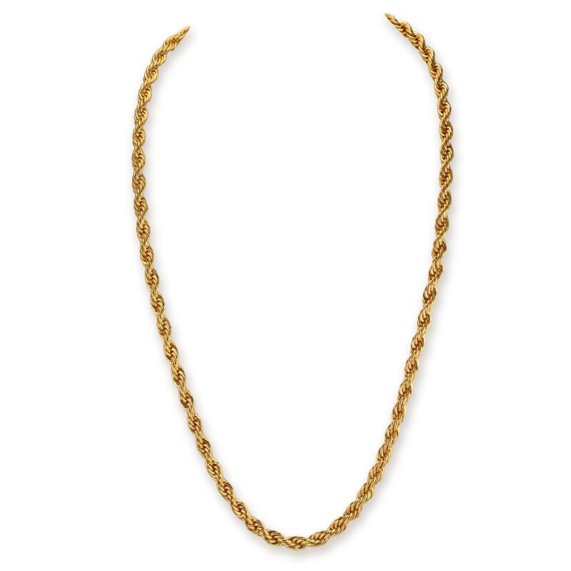 LEON – Extended 6 mm Rope Chain - Gold