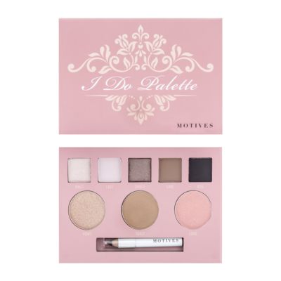 Motives® I Do Palette - Includes five eye shadow, one blush, one bronzer, one highlighter and one mini eye pencil