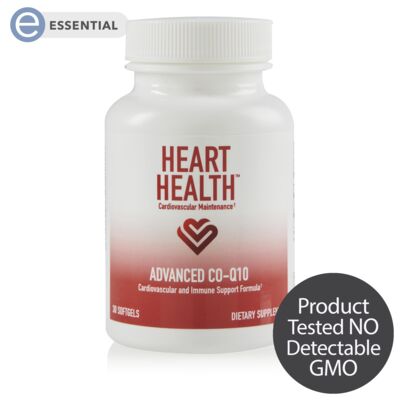 Heart Health™ Advanced Co-Q10 (Cardiovascular & Immune Support) - Single Bottle (30 Servings)