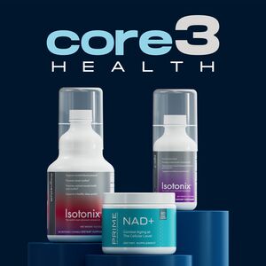 Core 3 Health - Includes: Isotonix OPC-3® (100g Bottle); Prime™ Anti-Aging Nutraceuticals® NAD+; Isotonix® Magnesium