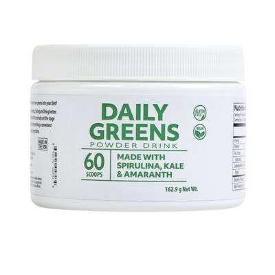 Daily Greens - Powder – Single canister (60 servings)