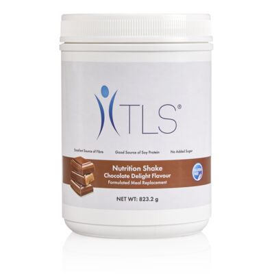 TLS® Nutrition Shakes - Chocolate Delight - Canister (14 Servings)
