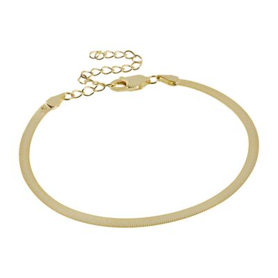 MAYA - Thin Herringbone Bracelet