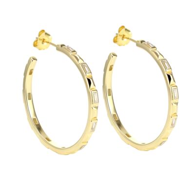 EMMA - Faceted Hoops