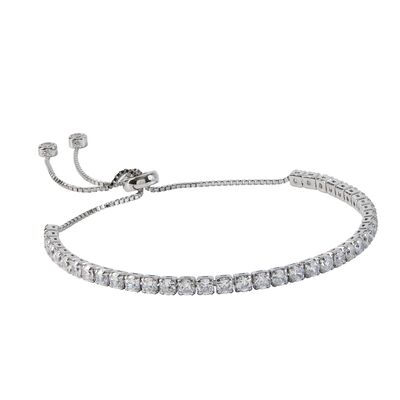 VIOLET - Round Cut Tennis Bracelet