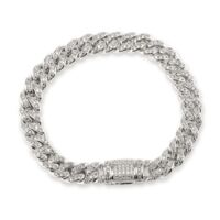 SELENA – Pave Cuban Link Bracelet