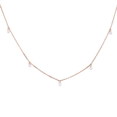 DESI - Pierced Round Cut Necklace