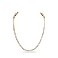 CANDICE - Simulated Diamond Tennis Necklace