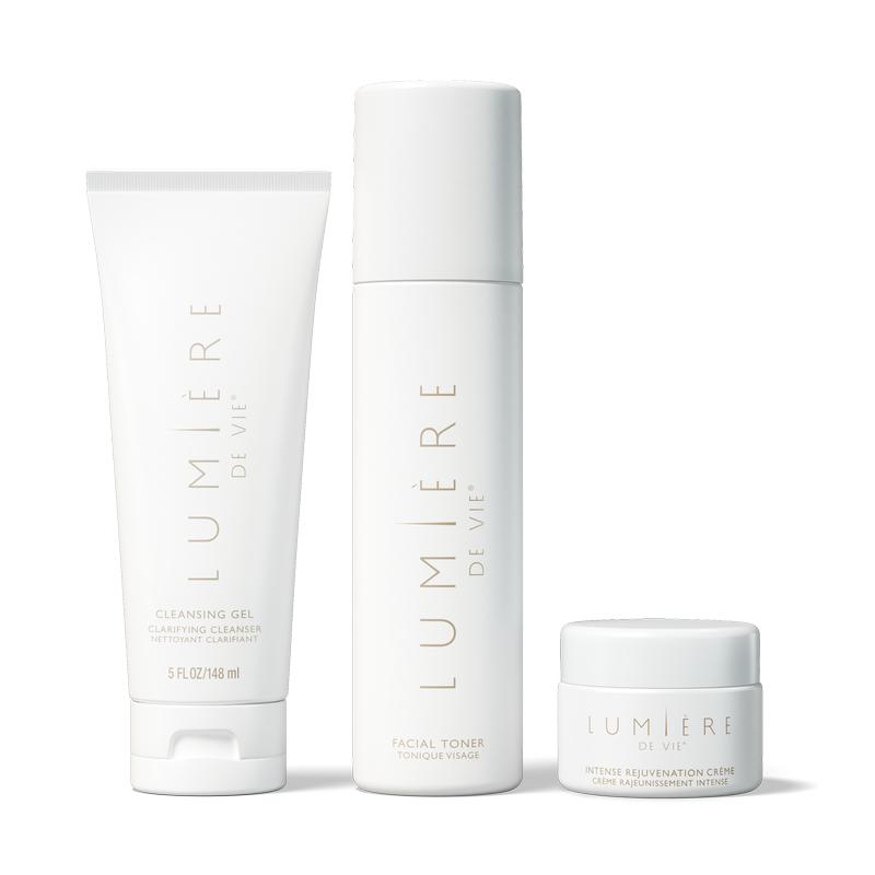 Lumière de Vie&reg; Skincare Value Kit - Includes Cleansing Gel, Facial Toner and Intense Rejuvenation Crème