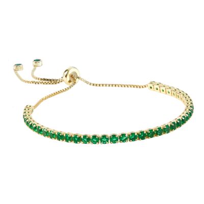 VIOLET - Round Cut Tennis Bracelet