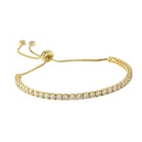 VIOLET - Round Cut Tennis Bracelet