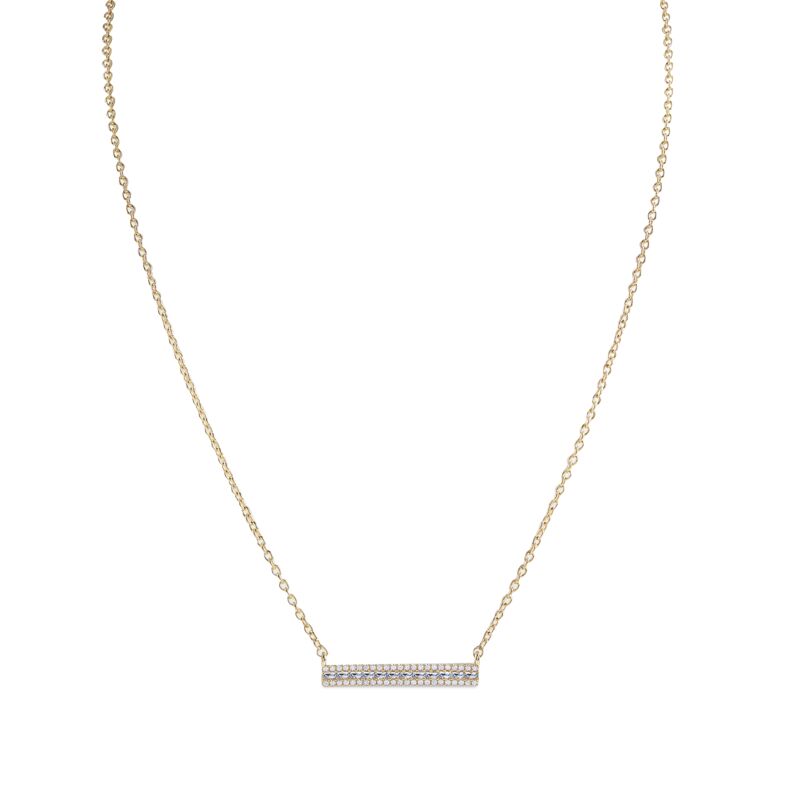 round bar necklace