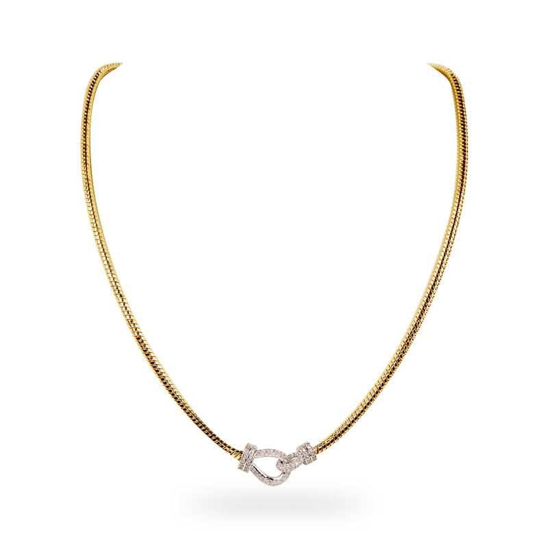 KENNEDY – Classic Stone Link Necklace