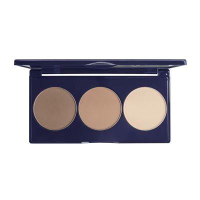 Motives® 3-in-1 Contour, Bronze and Highlight Kit - Includes 3 Powders to Contour, Highlight and Bronze, and 1 Tutorial