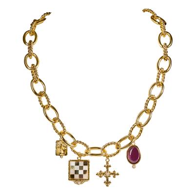 IVY – Chunky Charm Necklace