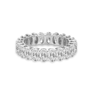 KIMBERLY - Oval Cut Eternity band