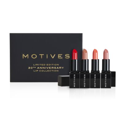 Motives® 30th Anniversary Lip Collection - Includes four mini cream lipsticks