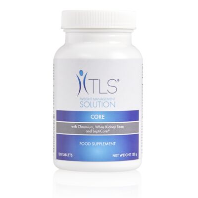 TLS CORE with Chromium, White Kidney Bean & LeptiCore® - Single Bottle (60 servings)